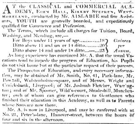 Liverpool Mercury 1811